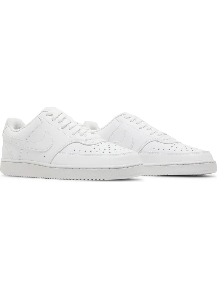 Кроссовки Nike Wmns Court Vision Low Next Nature 'Triple White' — изображение 8 из 8, белый