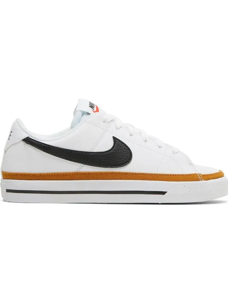 Кроссовки Nike Wmns Court Legacy Next Nature 'White Desert Ochre' — изображение 1 из 8, белый