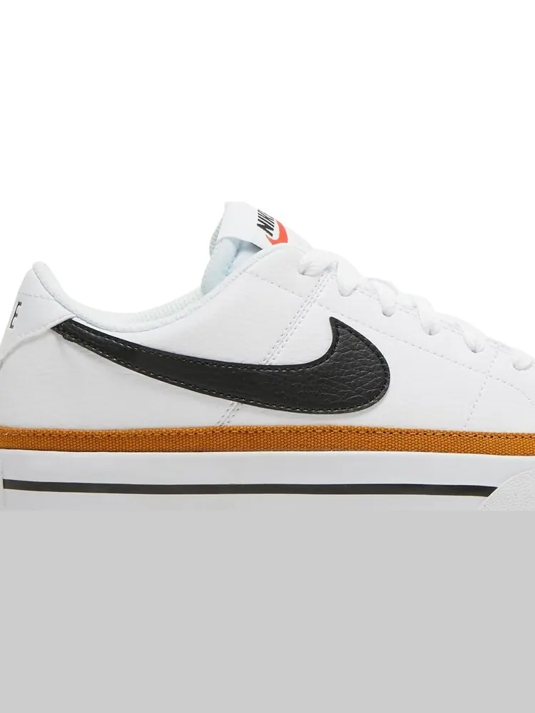 Кроссовки Nike Wmns Court Legacy Next Nature 'White Desert Ochre' — изображение 2 из 8, белый