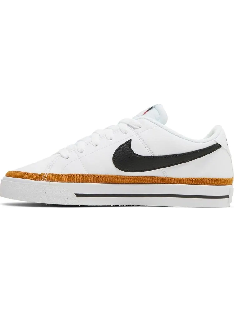 Кроссовки Nike Wmns Court Legacy Next Nature 'White Desert Ochre' — изображение 3 из 8, белый