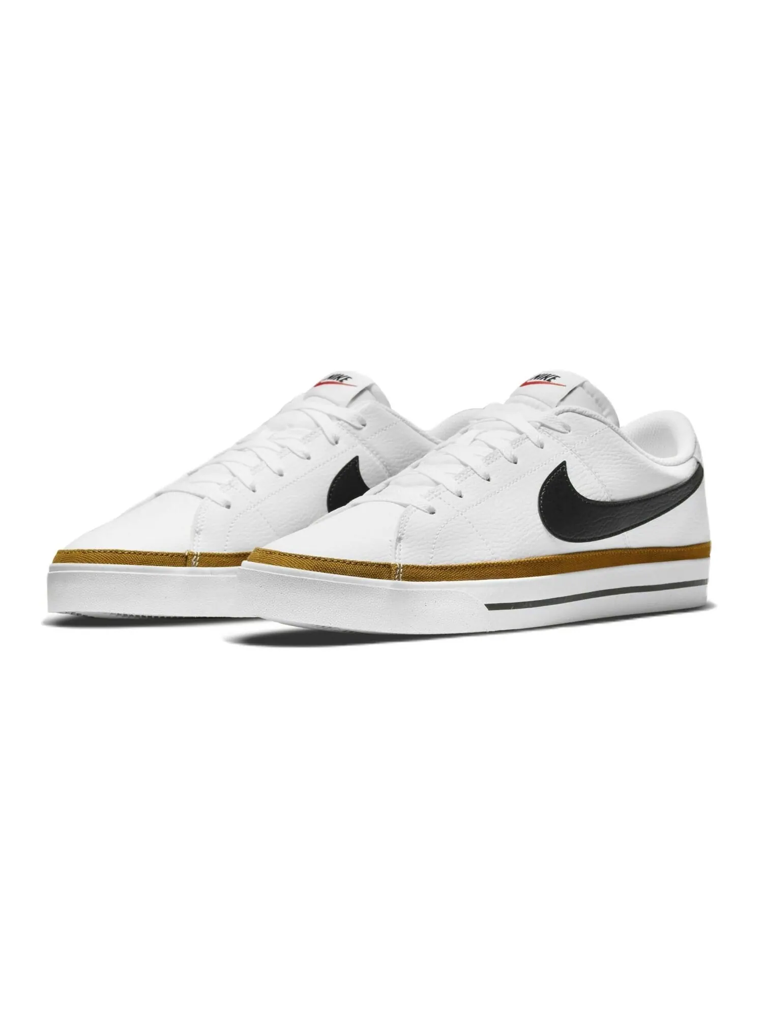 Кеды Nike Court Legacy — изображение 2 из 4, белый/черный/золотой