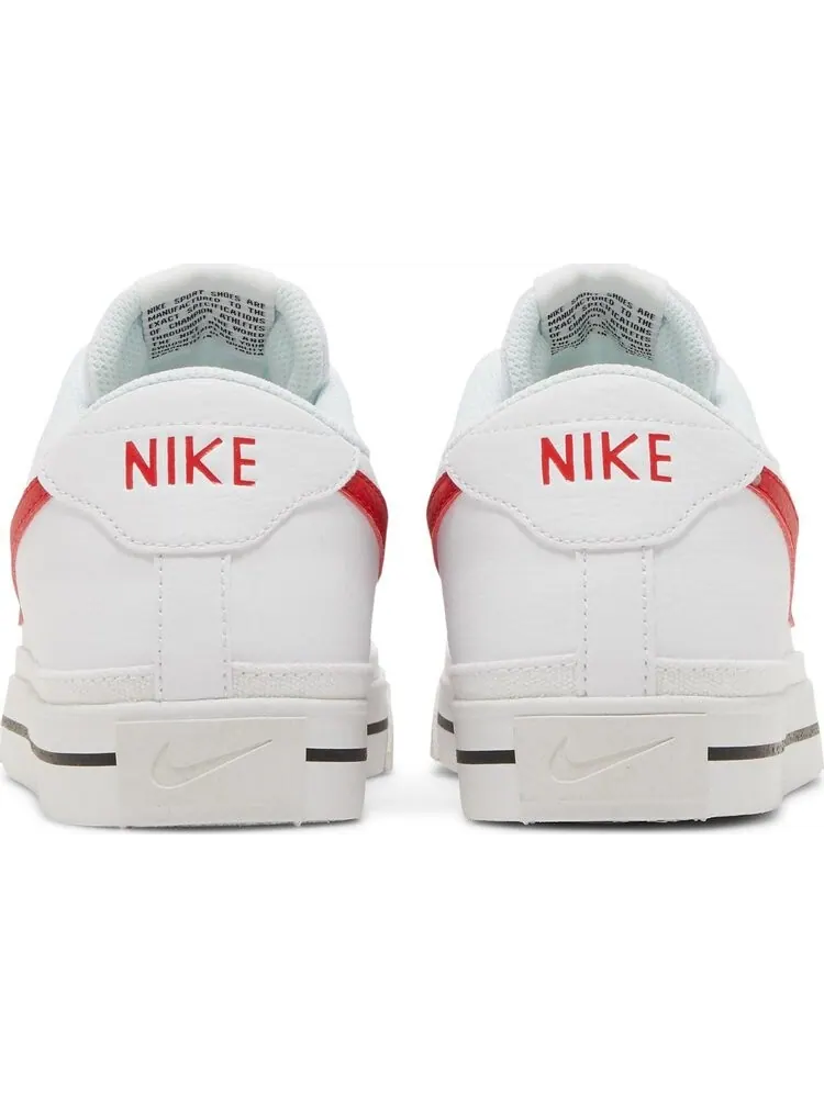 Кроссовки Nike Court Legacy 'Leather White' — изображение 6 из 8, белый
