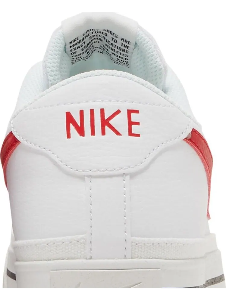 Кроссовки Nike Court Legacy 'Leather White' — изображение 7 из 8, белый