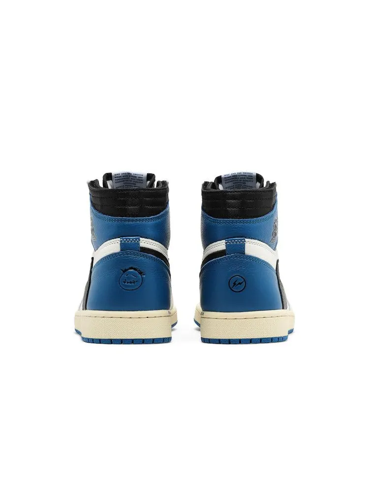 Кроссовки Air Jordan Fragment Design x Travis Scott x Air Jordan 1 Retro High Sample — изображение 7 из 9