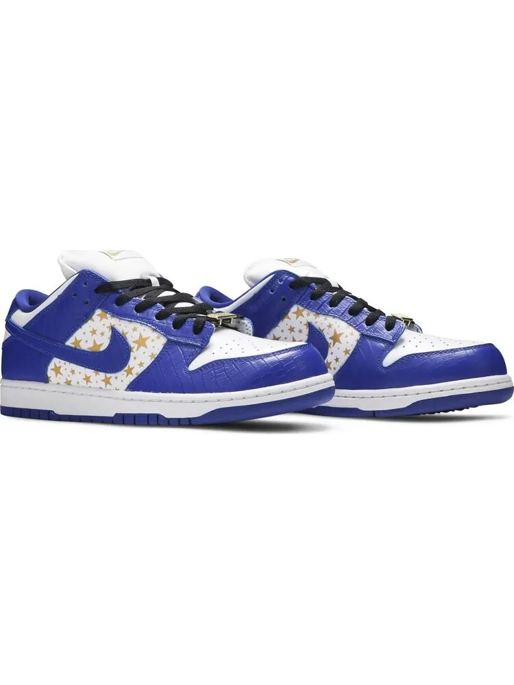 Кроссовки Nike Supreme x Dunk Low OG SB QS 'Hyper Royal' — изображение 8 из 8, синий
