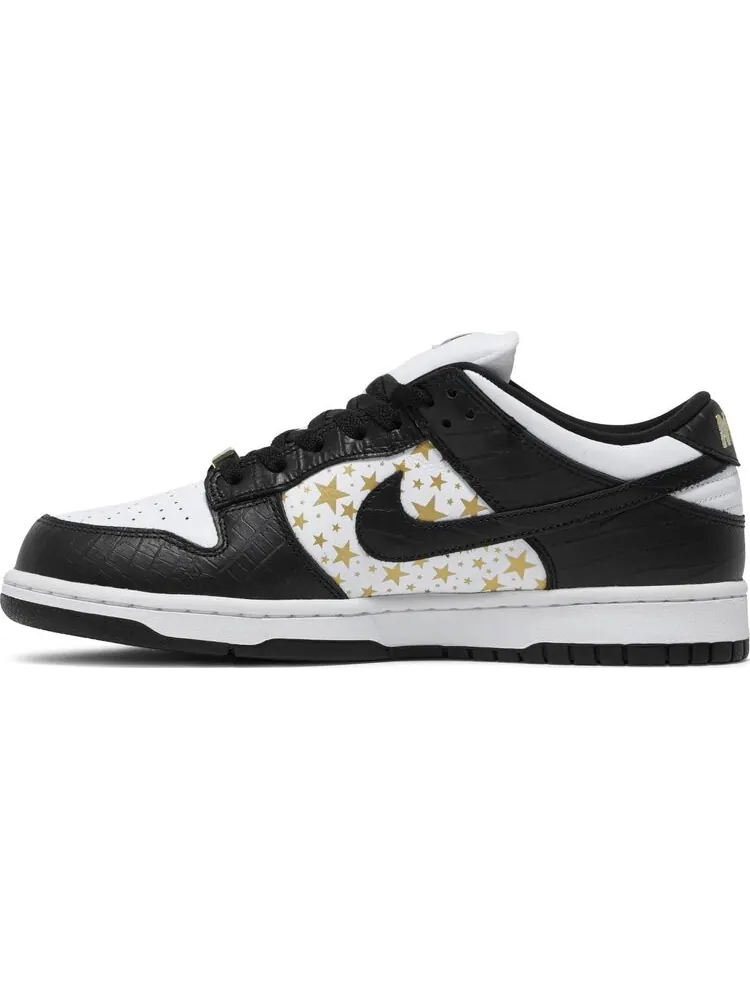 Кроссовки Nike Supreme x Dunk Low OG SB QS 'Black' — изображение 3 из 8, черный