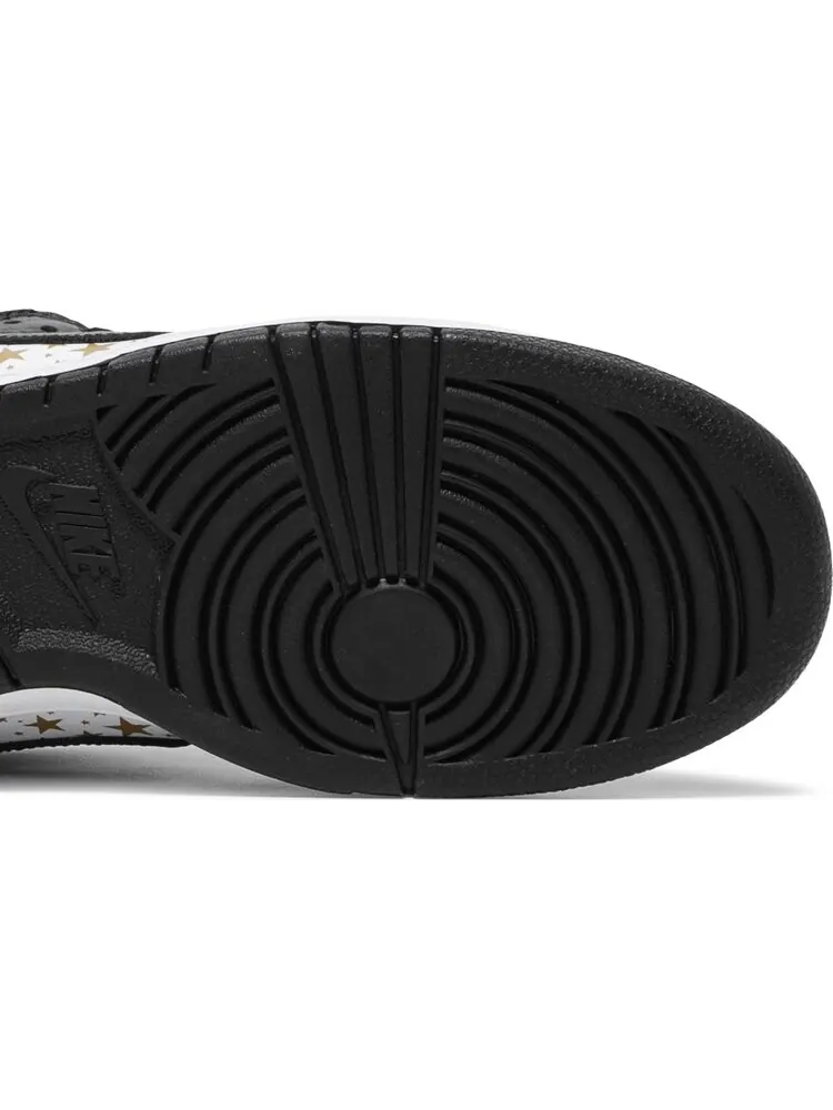 Кроссовки Nike Supreme x Dunk Low OG SB QS 'Black' — изображение 5 из 8, черный