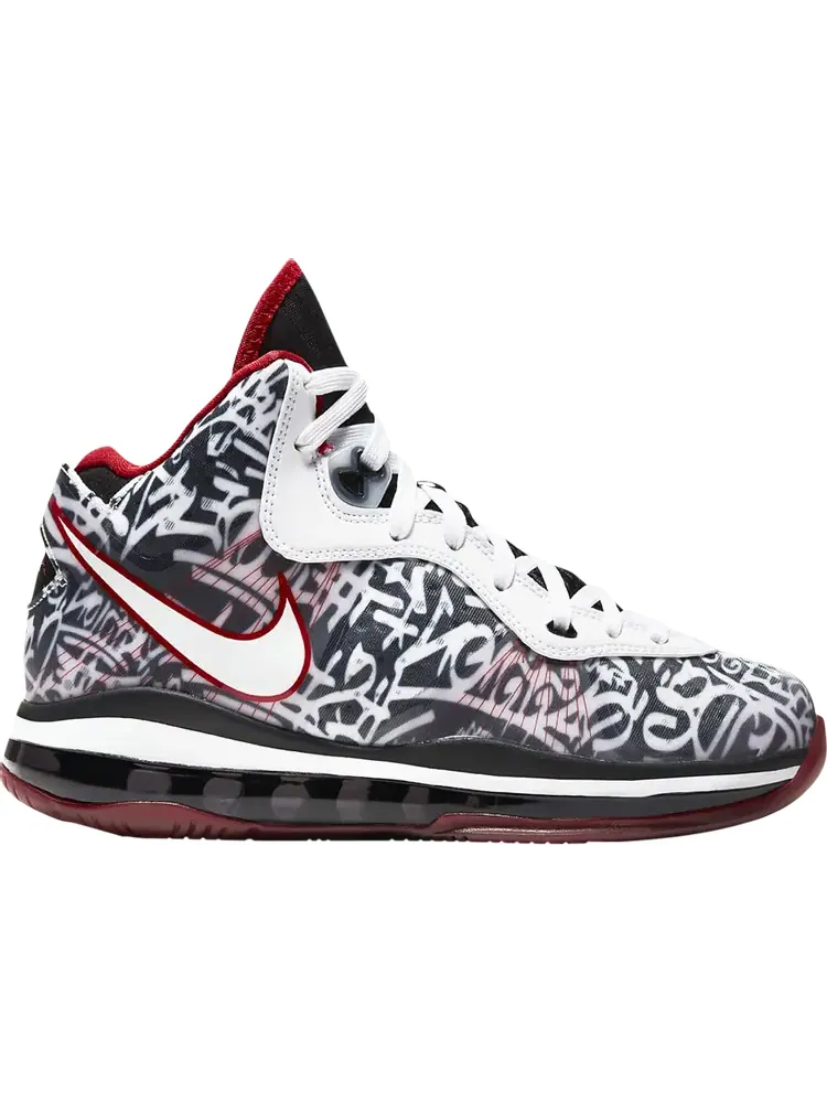 Кроссовки Nike LeBron 8 GS 'Graffiti' — изображение 1 из 1, черный