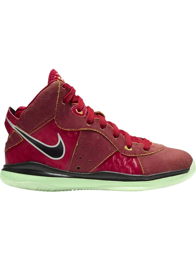 Кроссовки Nike LeBron 8 PS 'Empire Jade' — изображение 1 из 1, красный