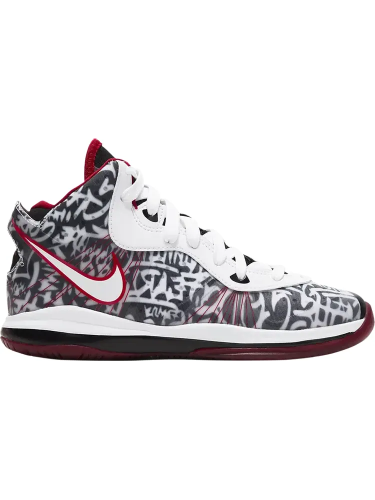 Лимитированные кроссовки Nike LeBron 8 PS 'Graffiti' — изображение 1 из 1, черный