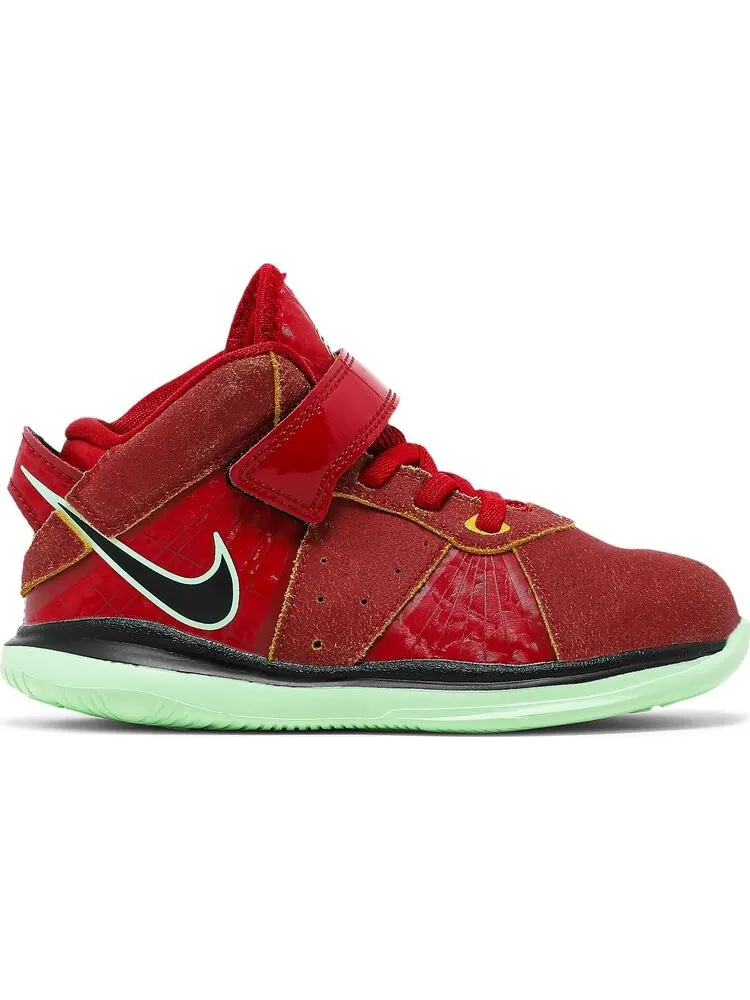 Кроссовки Nike LeBron 8 TD 'Empire Jade' — изображение 1 из 8, красный