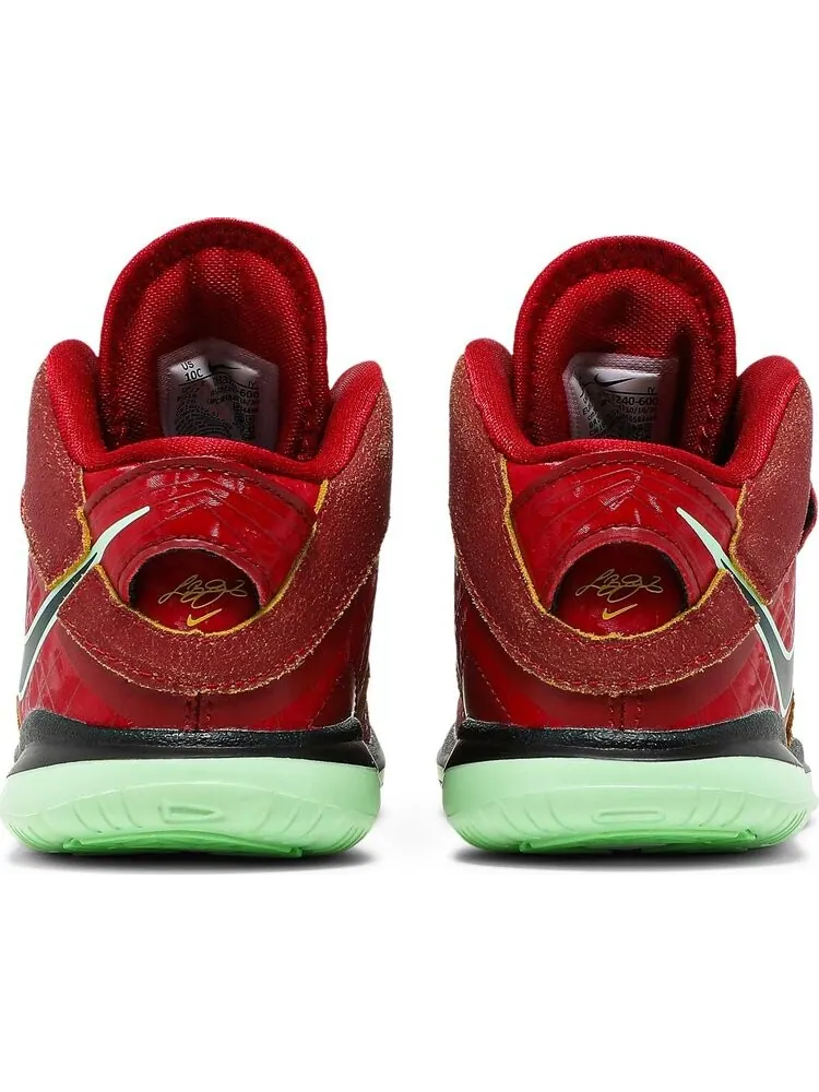 Кроссовки Nike LeBron 8 TD 'Empire Jade' — изображение 6 из 8, красный