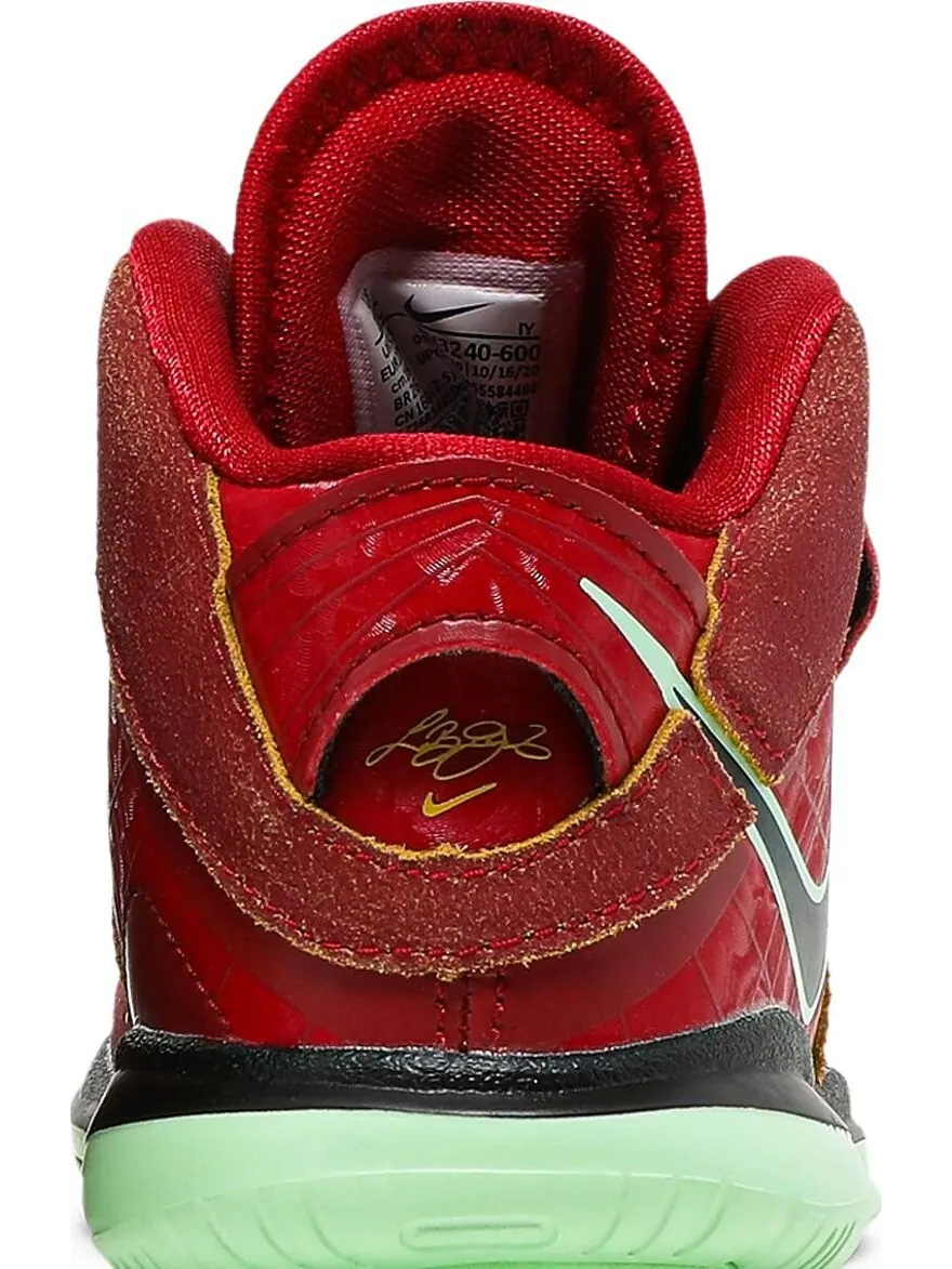 Кроссовки Nike LeBron 8 TD 'Empire Jade' — изображение 7 из 8, красный
