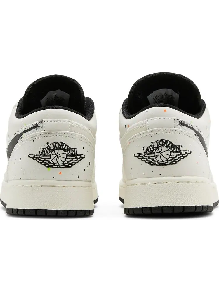 Кроссовки Air Jordan 1 Low SE GS Paint Splatter — изображение 6 из 8, бежевый