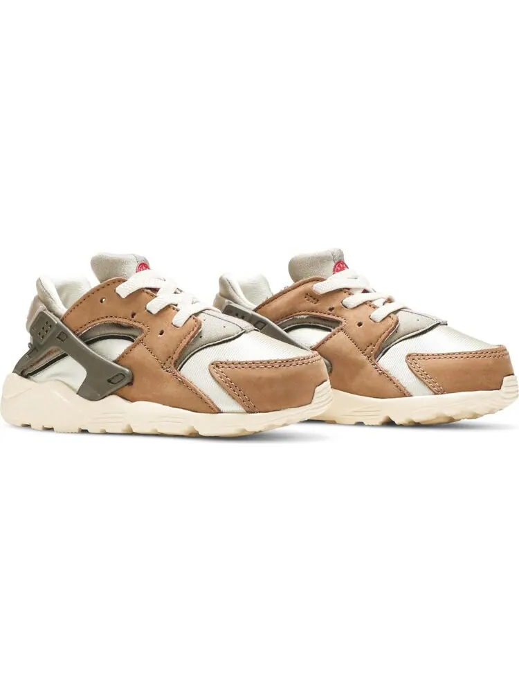 Кроссовки Nike Stussy x Air Huarache LE TD 'Desert Oak' 2021 — изображение 8 из 8, коричневый