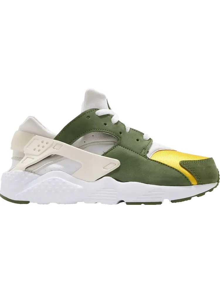 Кроссовки Nike Stussy x Air Huarache LE PS 'Dark Olive' 2021 — изображение 1 из 1, зеленый