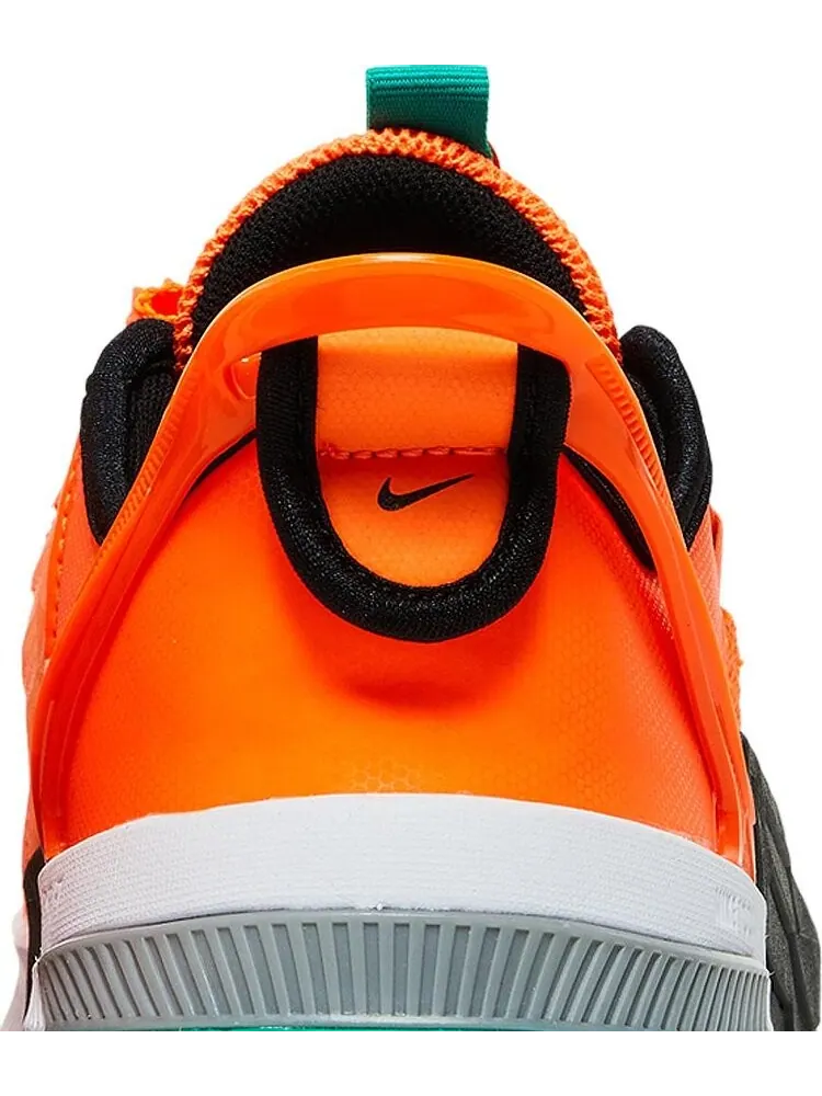 Кроссовки Nike Metcon 7 FlyEase 'Total Orange Clear Emerald' — изображение 7 из 8, оранжевый