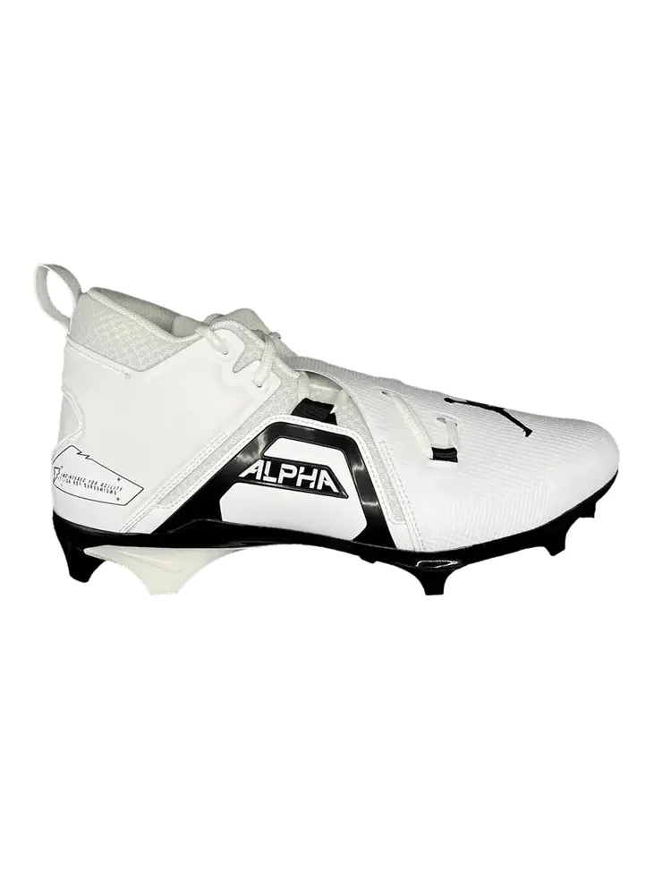Кроссовки Jordan Alpha Menace Pro 3 Wide 'White Black' — изображение 1 из 1, белый черный