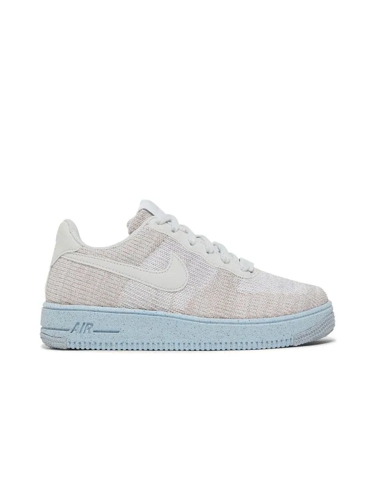 Кроссовки Nike Air Force 1 Crater Flyknit GS — изображение 1 из 8, белый синий