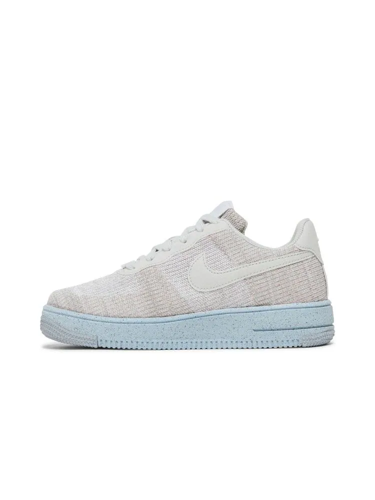Кроссовки Nike Air Force 1 Crater Flyknit GS — изображение 3 из 8, белый синий