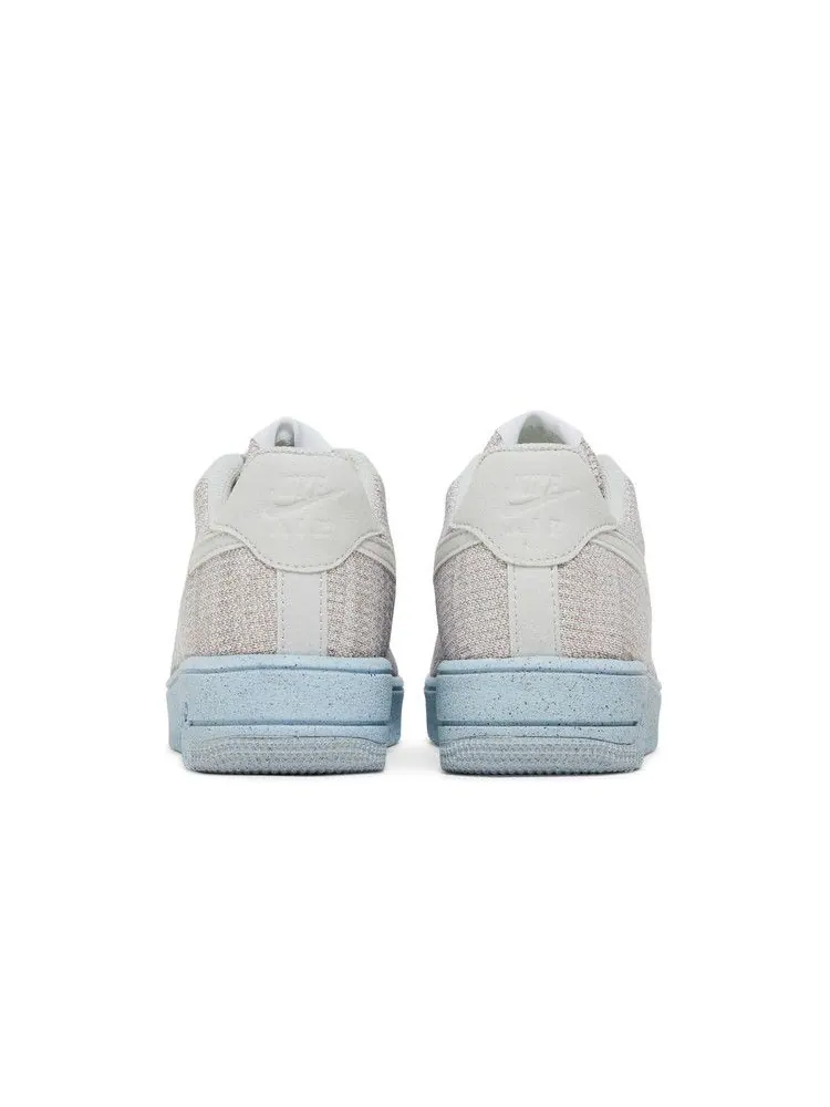 Кроссовки Nike Air Force 1 Crater Flyknit GS — изображение 6 из 8, белый синий
