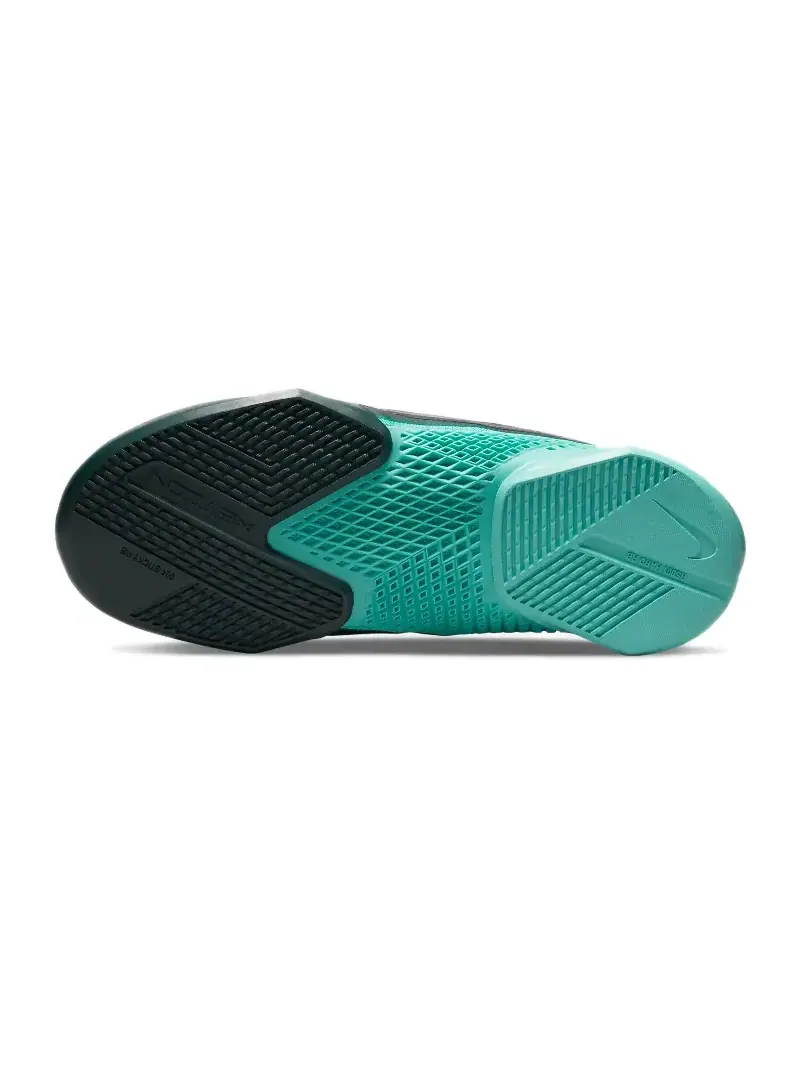 Кроссовки Nike Zoom Metcon Turbo 2 — изображение 2 из 7, темно-зеленый/бирюзовый