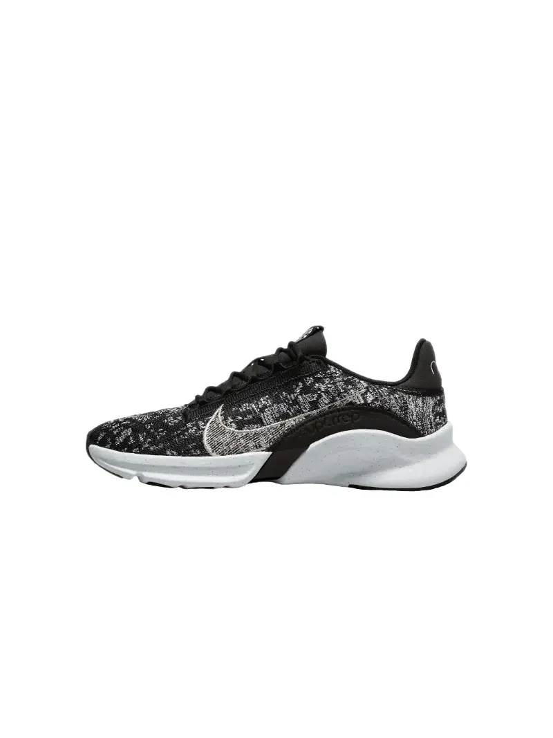 Кроссовки Nike SuperRep Go 3 Next Nature Flyknit — изображение 1 из 7, серый/черный/белый