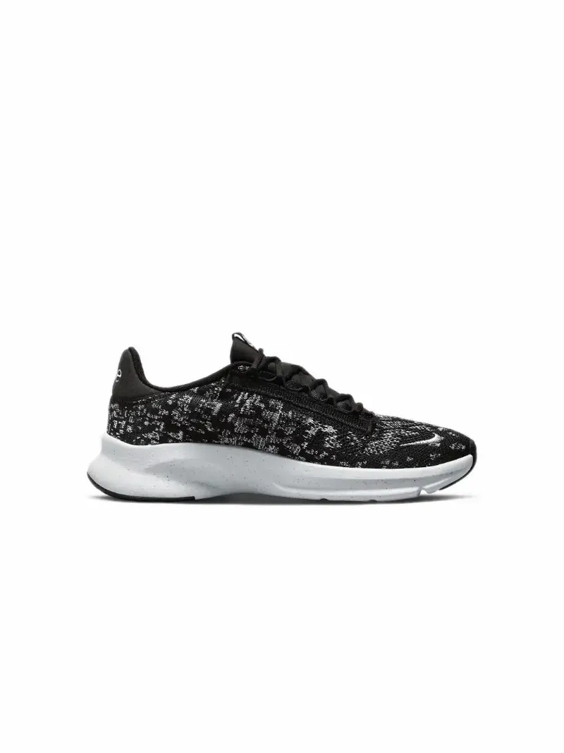 Кроссовки Nike SuperRep Go 3 Next Nature Flyknit — изображение 3 из 7, серый/черный/белый