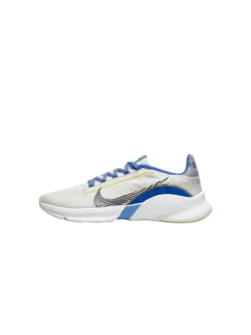 Кроссовки Nike SuperRep Go 3 Next Nature Flyknit — изображение 1 из 7, белый/синий