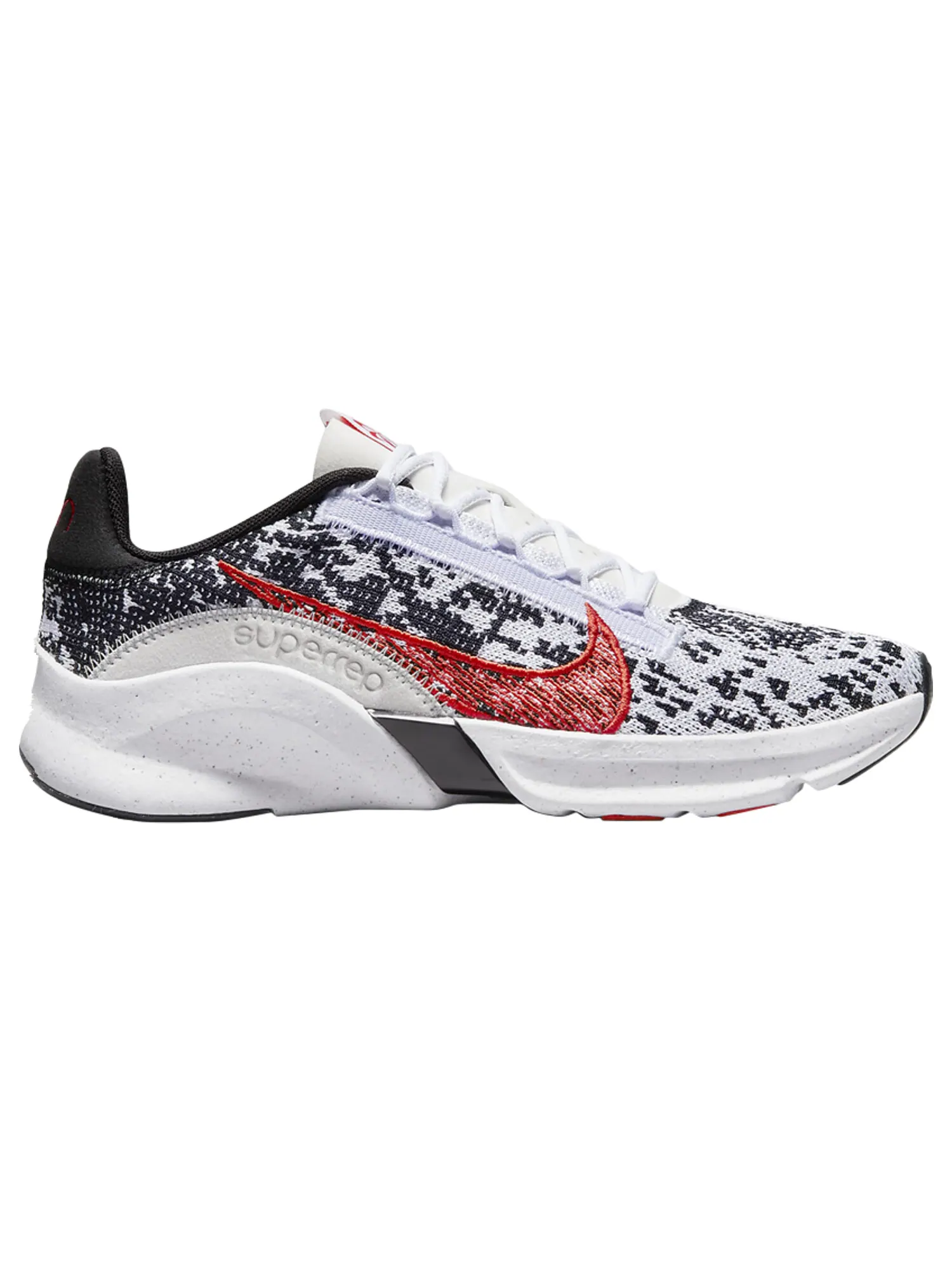 Кроссовки Nike Wmns SuperRep Go 3 Flyknit Next Nature 'White Picante Red' — изображение 1 из 1, белый