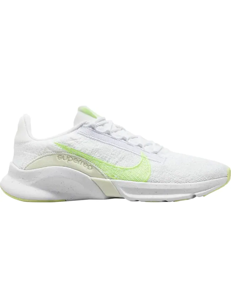 Кроссовки Wmns SuperRep Go 3 Flyknit Next Nature 'White Lime Blast' — изображение 1 из 1, белый