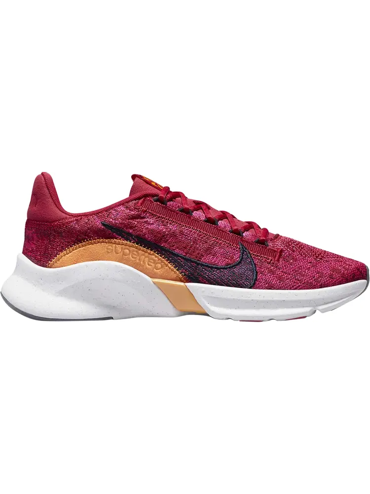 Кроссовки Nike Wmns SuperRep Go 3 Flyknit Next Nature 'Mystic Hibiscus' — изображение 1 из 1, красный