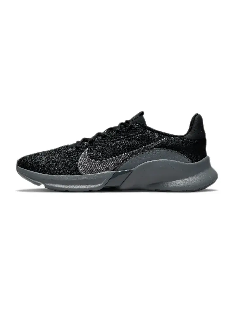 Кроссовки Nike SuperRep Go 3 Next Nature Flyknit — изображение 1 из 7, темно-серый/черный
