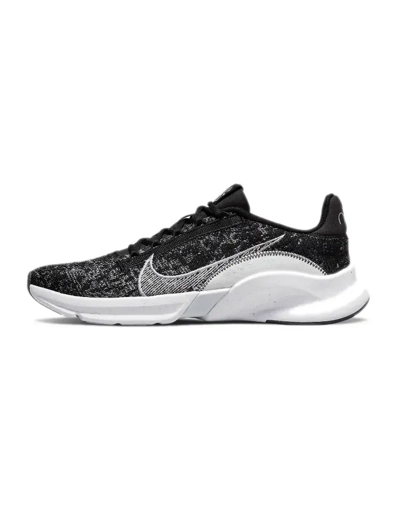 Кроссовки Nike SuperRep Go 3 Next Nature Flyknit — изображение 1 из 7, серый/черный