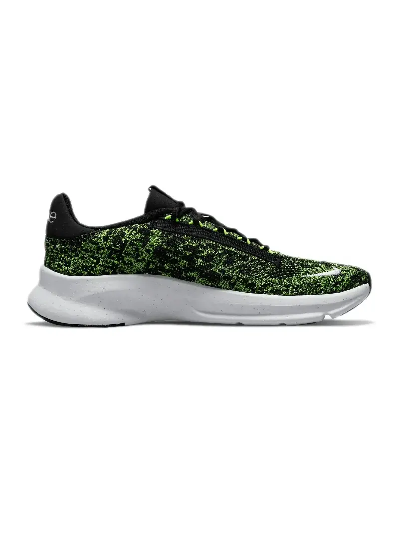 Кроссовки Nike SuperRep Go 3 Next Nature Flyknit — изображение 3 из 7, черный/зеленый