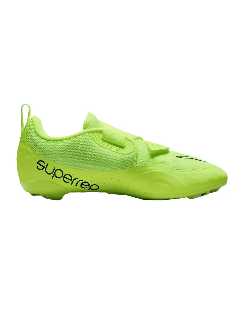 Бутсы для велоспорта Nike SuperRep Cycle 2 Next NatureIndoor Cycling Shoes, неоновый — изображение 3 из 7, зеленый
