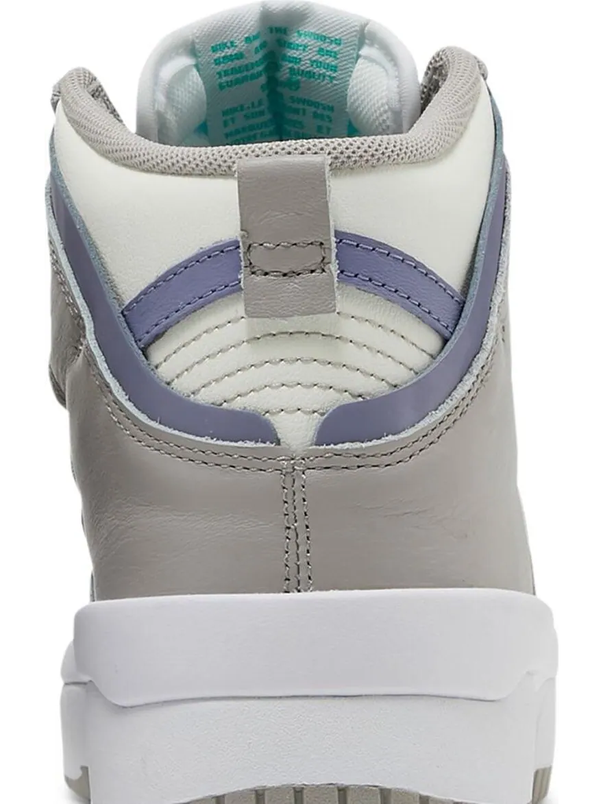 Кроссовки Nike Wmns Dunk High Up 'Iron Purple' — изображение 7 из 8, бежевый