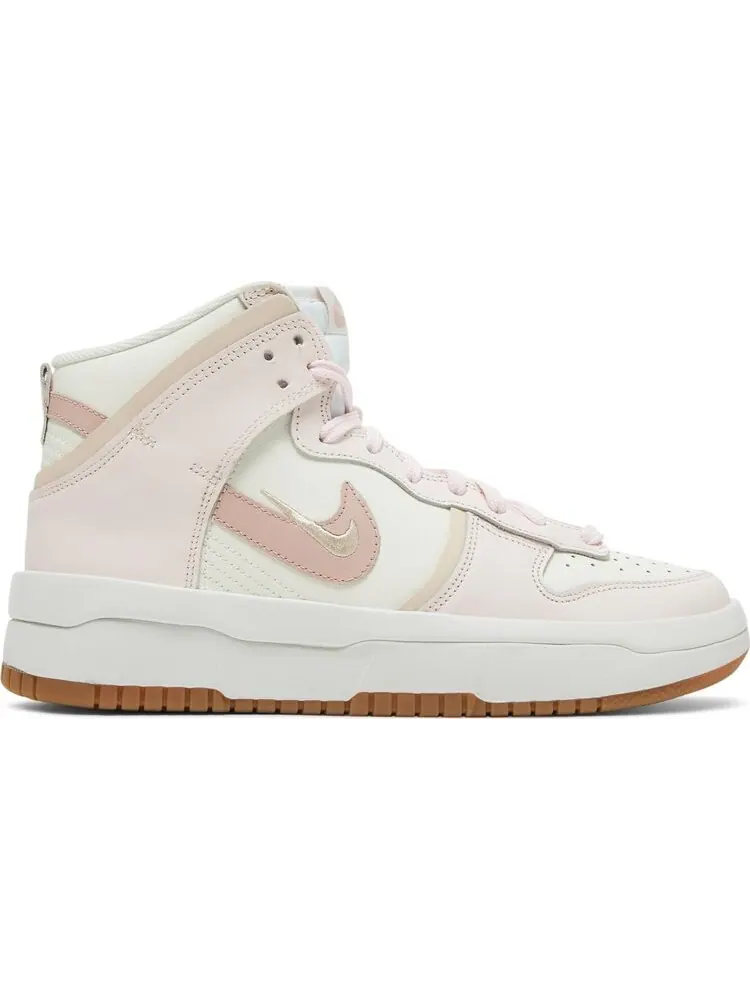 Кроссовки Nike Wmns Dunk High Up Rebel 'Pink Oxford' — изображение 1 из 8, белый
