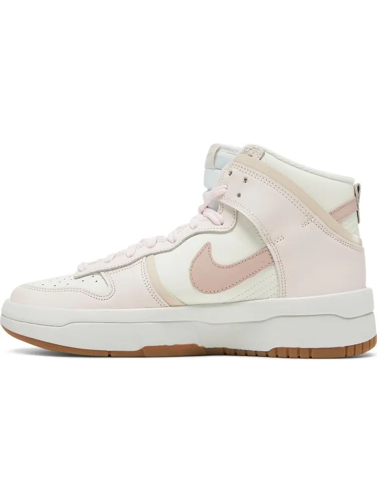 Кроссовки Nike Wmns Dunk High Up Rebel 'Pink Oxford' — изображение 3 из 8, белый