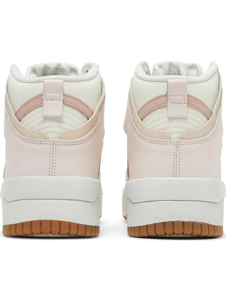 Кроссовки Nike Wmns Dunk High Up Rebel 'Pink Oxford' — изображение 6 из 8, белый