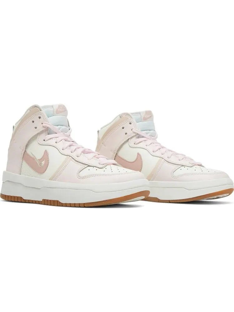 Кроссовки Nike Wmns Dunk High Up Rebel 'Pink Oxford' — изображение 8 из 8, белый