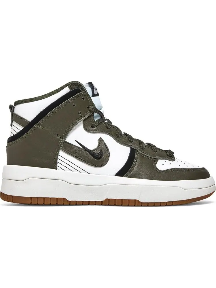 Кроссовки Nike Wmns Dunk High Up 'Cargo Khaki' — изображение 1 из 8, белый