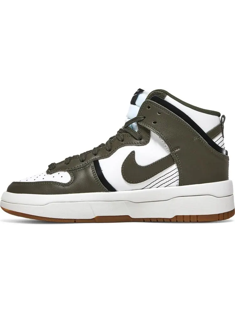 Кроссовки Nike Wmns Dunk High Up 'Cargo Khaki' — изображение 3 из 8, белый