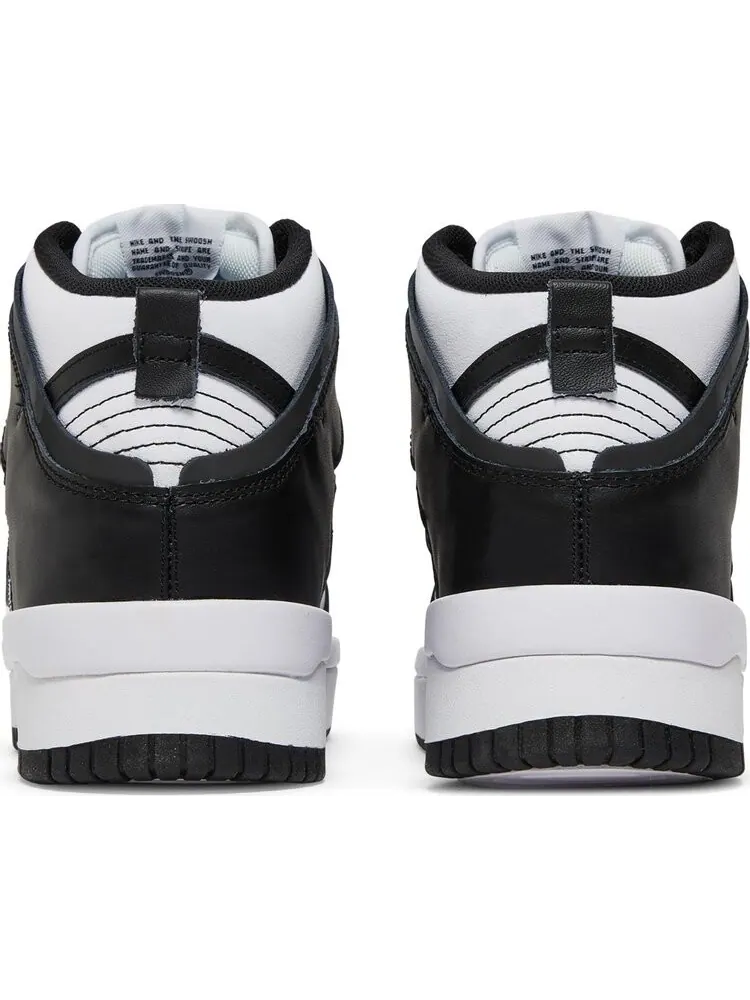 Кроссовки Nike Wmns Dunk High Up 'White Black' — изображение 6 из 8, белый