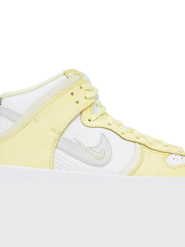 Кроссовки Nike Wmns Dunk High Up 'White Citron Tint' — изображение 2 из 8, белый