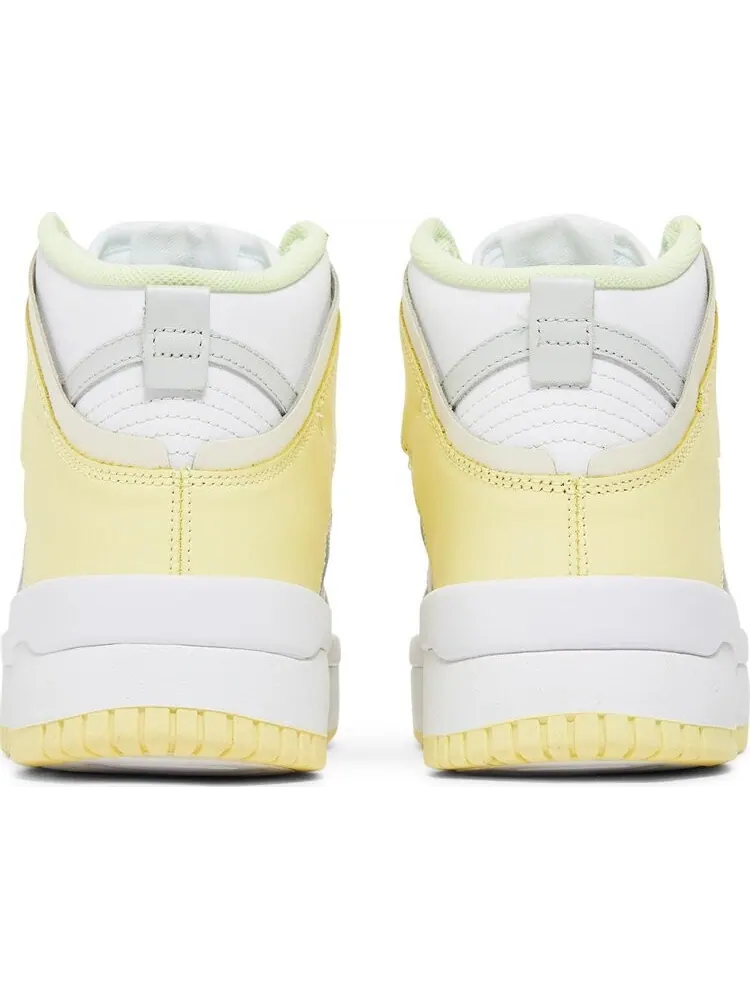 Кроссовки Nike Wmns Dunk High Up 'White Citron Tint' — изображение 6 из 8, белый