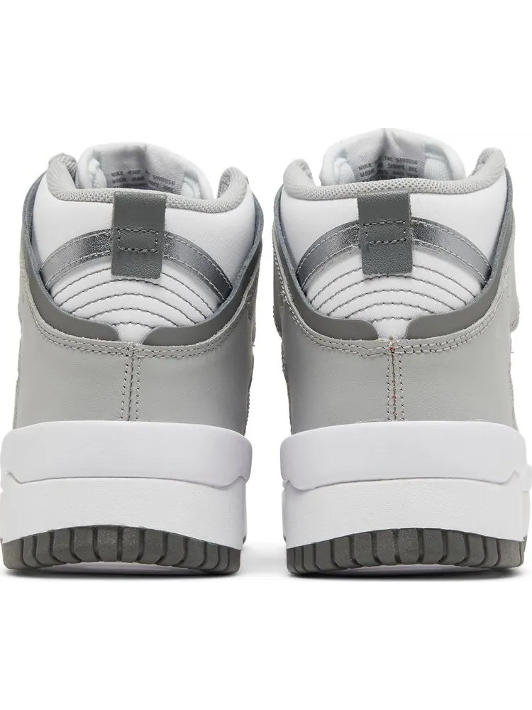 Кроссовки Nike Wmns Dunk High Up 'Light Smoke Grey' — изображение 6 из 8, белый