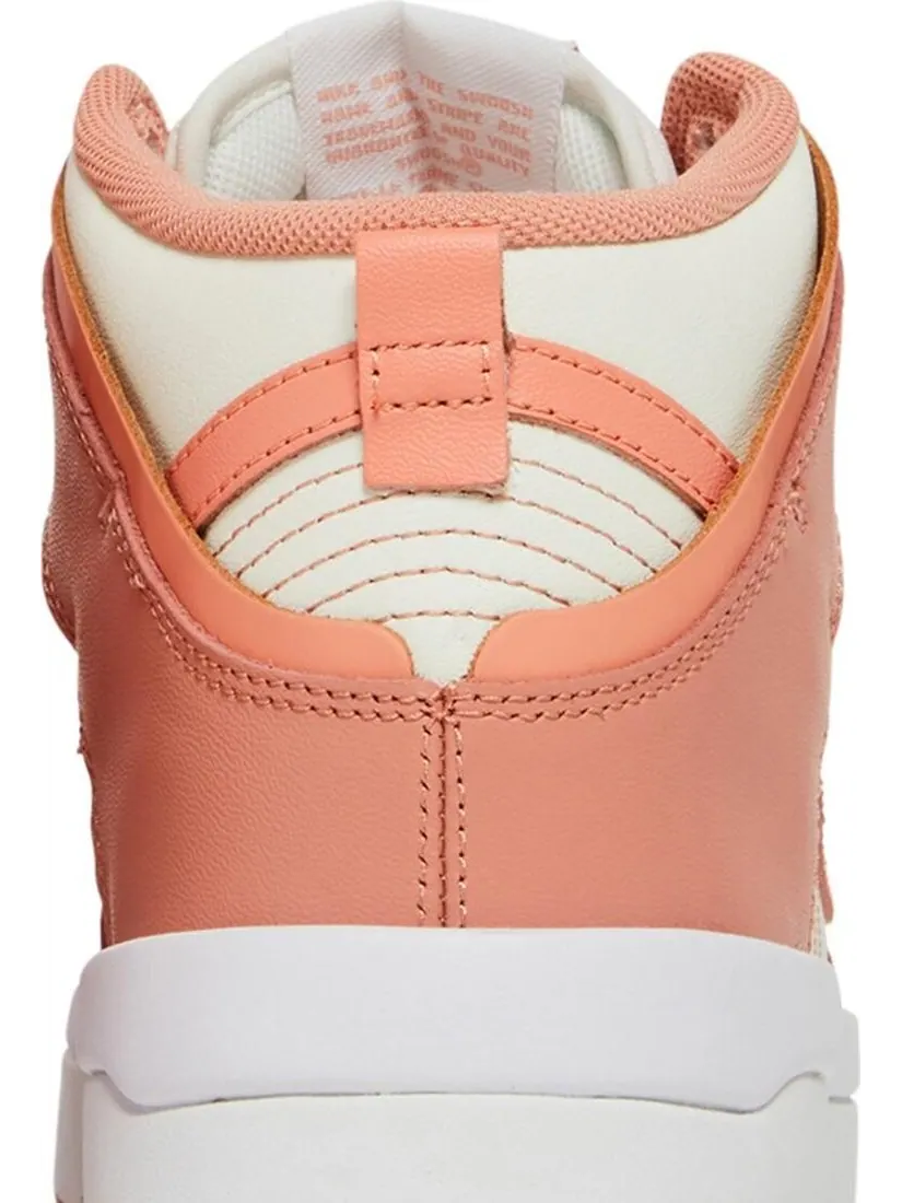Кроссовки Nike Wmns Dunk High Up 'Crimson Bliss' — изображение 7 из 8, белый
