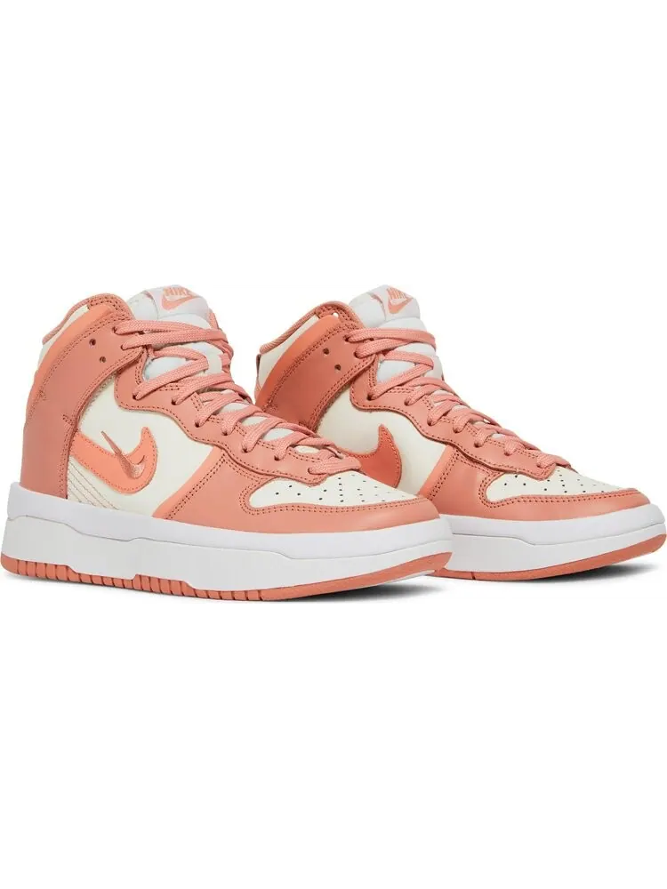 Кроссовки Nike Wmns Dunk High Up 'Crimson Bliss' — изображение 8 из 8, белый
