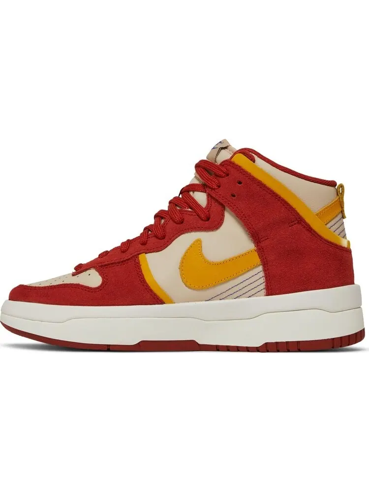 Кроссовки Nike Wmns Dunk High Up 'Cinnabar' — изображение 3 из 8, красный